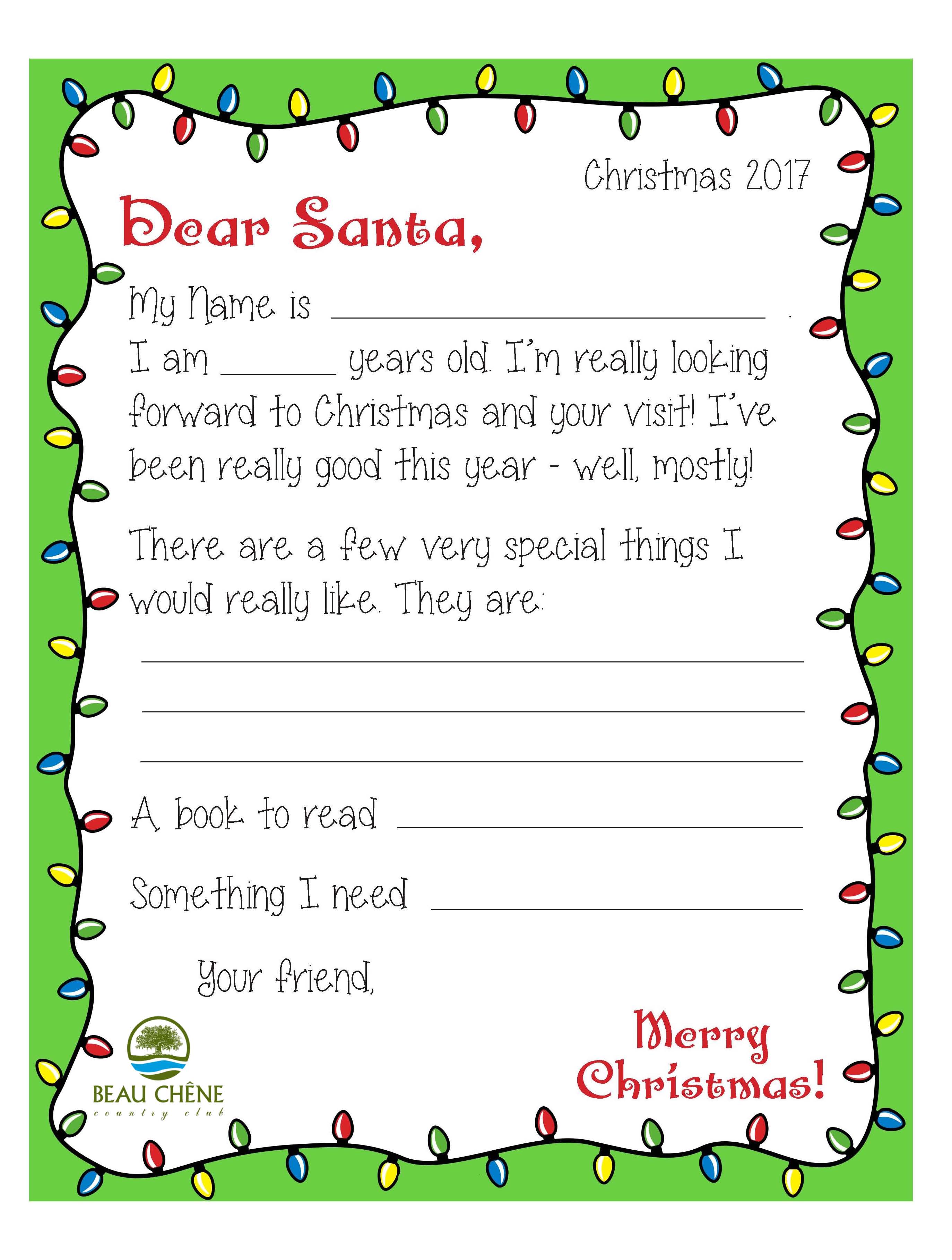 Letter to Santa #3